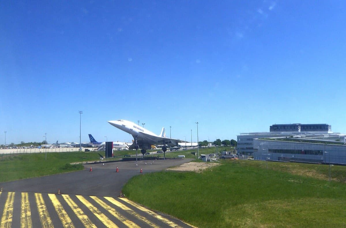 Concorde exposé à Paris Aéroport Roissy Charles de Gaulle (2)