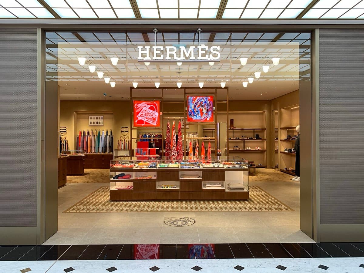 Hermès · Paris-Charles de Gaulle Airport, terminal E - boutique Hermès