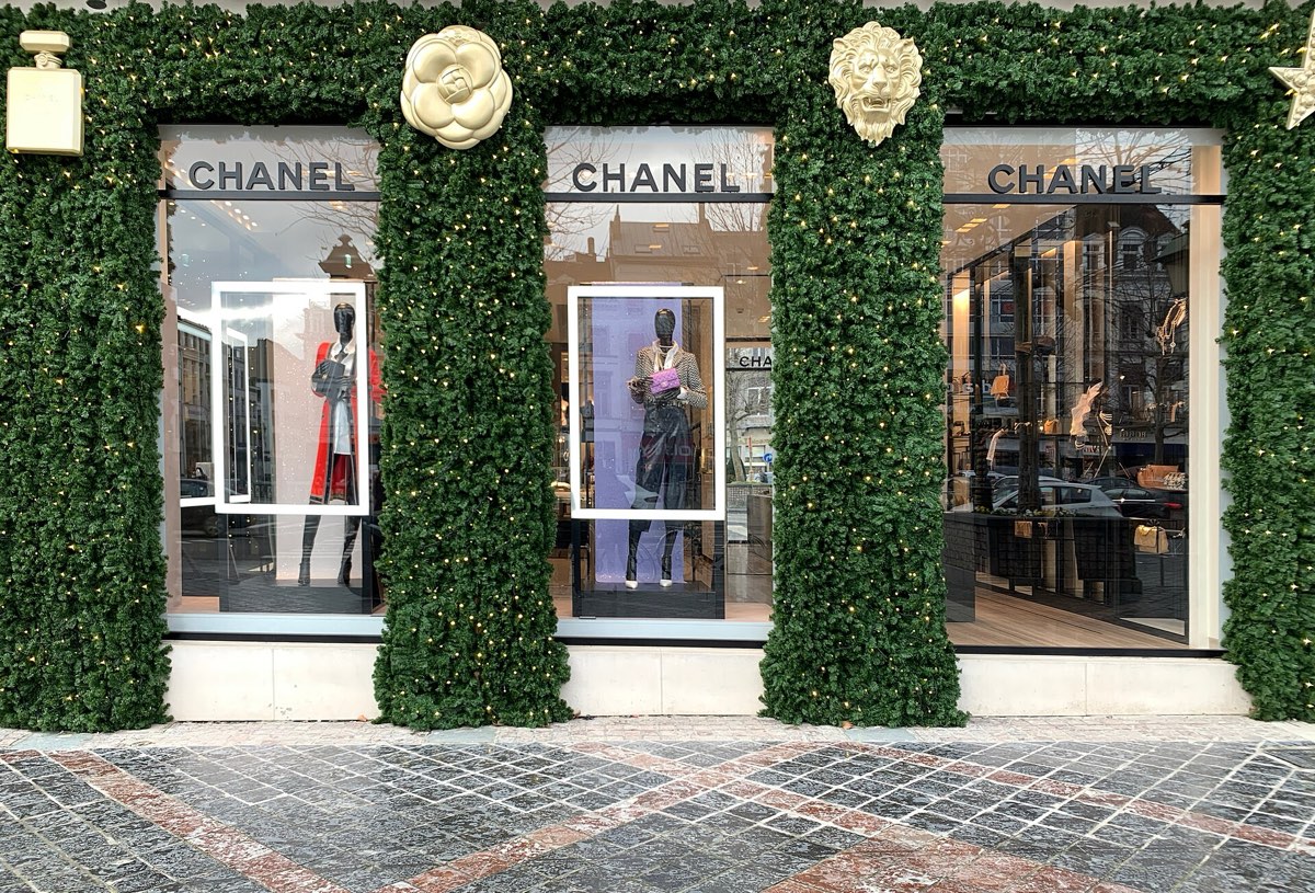 Chanel — Boulevard de Waterloo à Bruxelles, boutique Chanel (décembre 2019) - 2